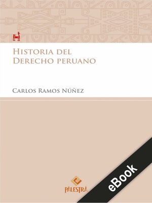cover image of Historia del Derecho peruano
